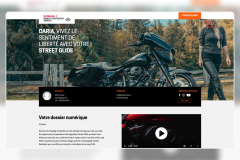 Custom CRM development for Harley Davidson